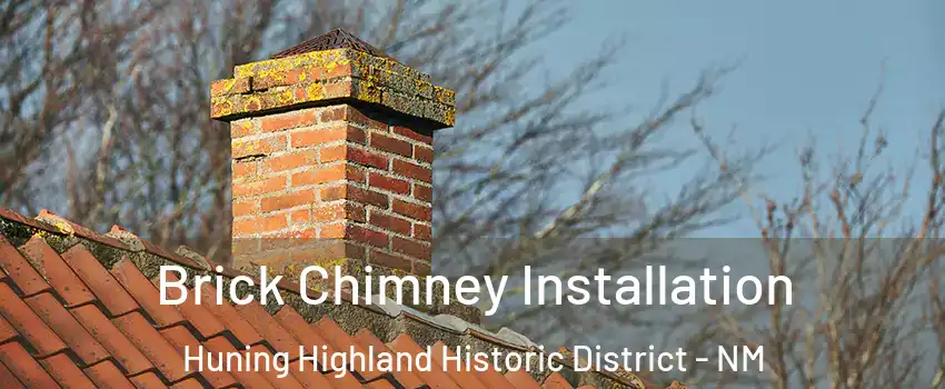 Brick Chimney Installation Huning Highland Historic District - NM