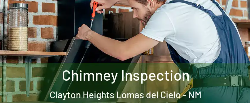 Chimney Inspection Clayton Heights Lomas del Cielo - NM