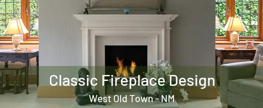 Classic Fireplace Design West Old Town - NM