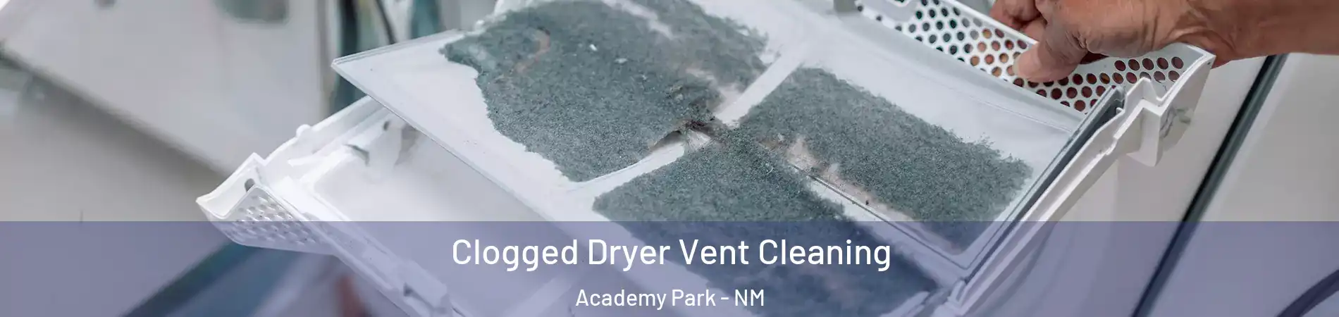 Clogged Dryer Vent Cleaning Academy Park - NM