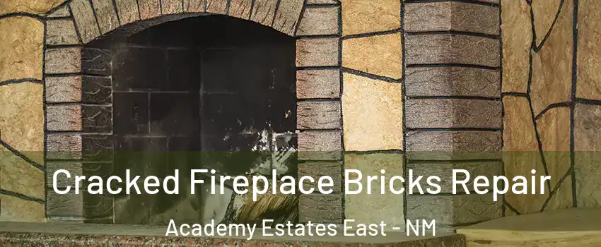 Cracked Fireplace Bricks Repair Academy Estates East - NM