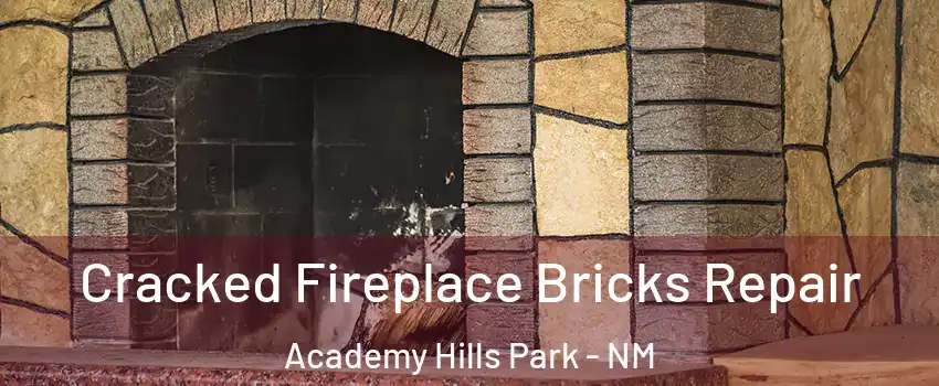 Cracked Fireplace Bricks Repair Academy Hills Park - NM