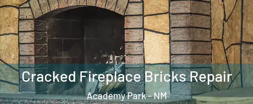 Cracked Fireplace Bricks Repair Academy Park - NM