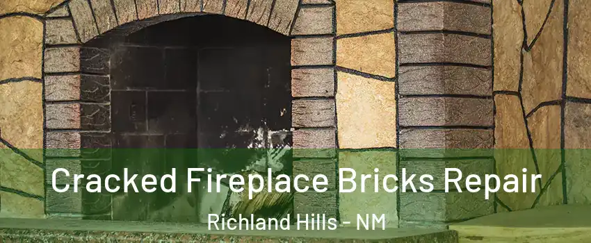 Cracked Fireplace Bricks Repair Richland Hills - NM