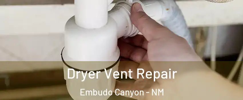 Dryer Vent Repair Embudo Canyon - NM