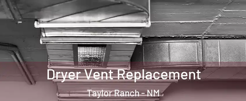 Dryer Vent Replacement Taylor Ranch - NM