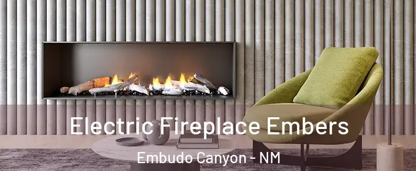 Electric Fireplace Embers Embudo Canyon - NM