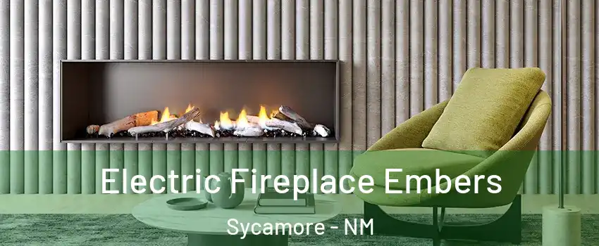 Electric Fireplace Embers Sycamore - NM