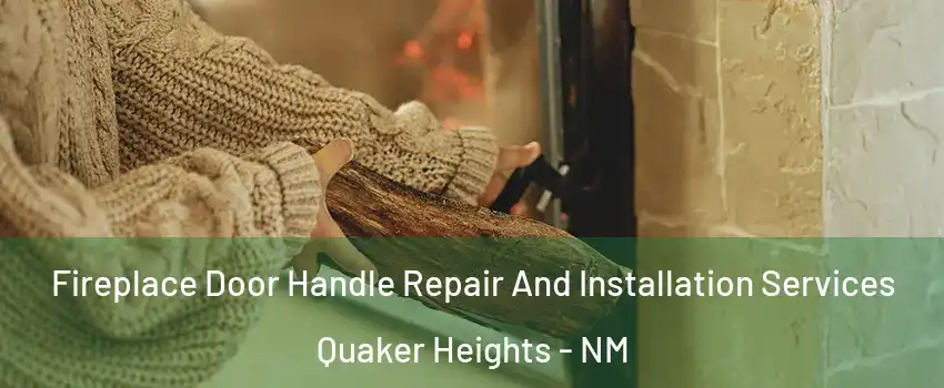 Fireplace Door Handle Repair And Installation Services Quaker Heights - NM