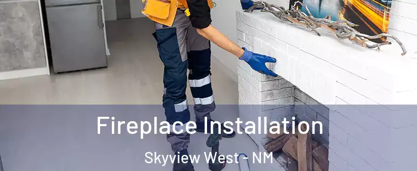 Fireplace Installation Skyview West - NM