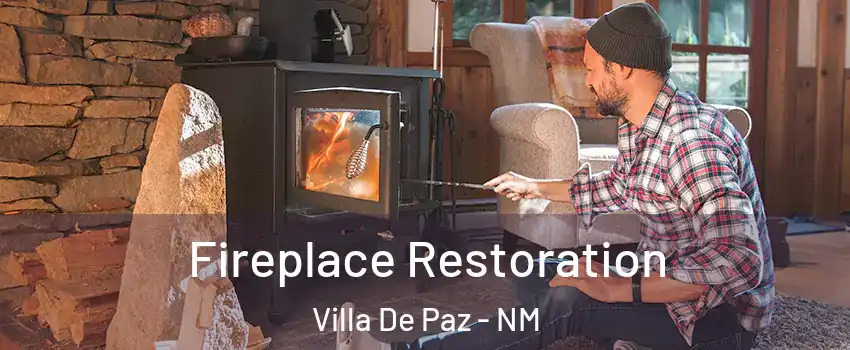 Fireplace Restoration Villa De Paz - NM