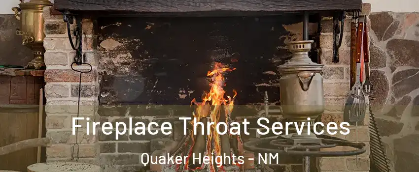 Fireplace Throat Services Quaker Heights - NM