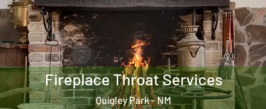 Fireplace Throat Services Quigley Park - NM