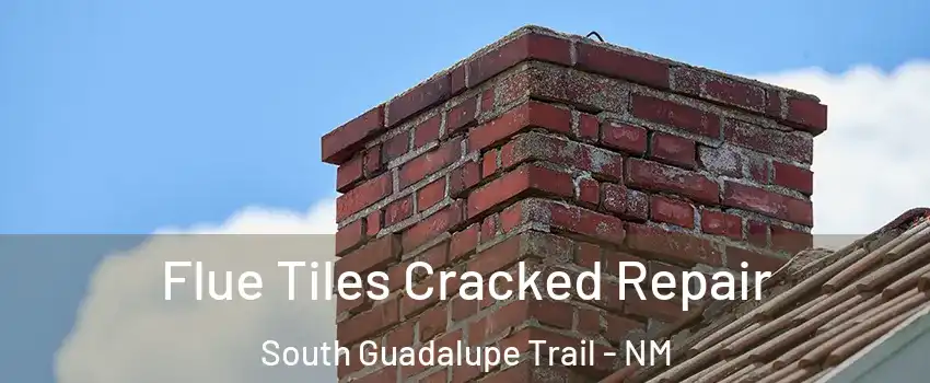 Flue Tiles Cracked Repair South Guadalupe Trail - NM