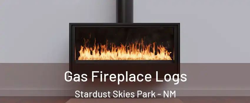 Gas Fireplace Logs Stardust Skies Park - NM