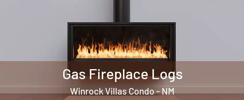 Gas Fireplace Logs Winrock Villas Condo - NM