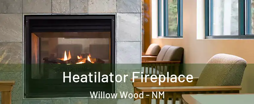 Heatilator Fireplace Willow Wood - NM