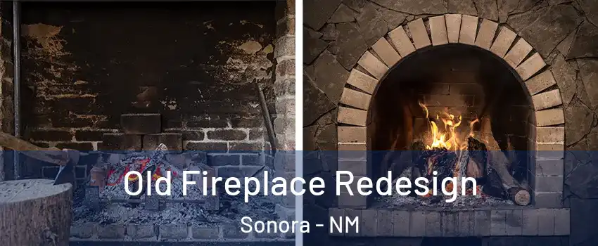 Old Fireplace Redesign Sonora - NM