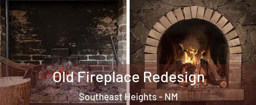 Old Fireplace Redesign Southeast Heights - NM