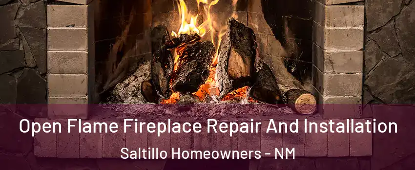 Open Flame Fireplace Repair And Installation Saltillo Homeowners - NM