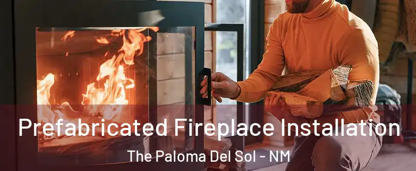 Prefabricated Fireplace Installation The Paloma Del Sol - NM