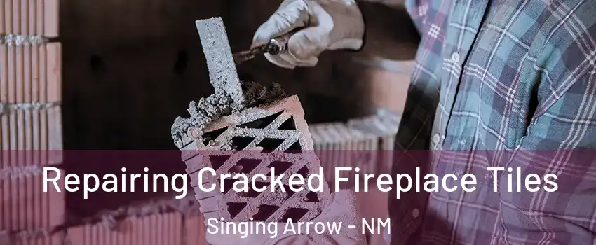 Repairing Cracked Fireplace Tiles Singing Arrow - NM