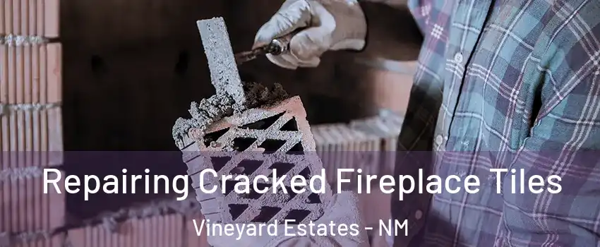 Repairing Cracked Fireplace Tiles Vineyard Estates - NM